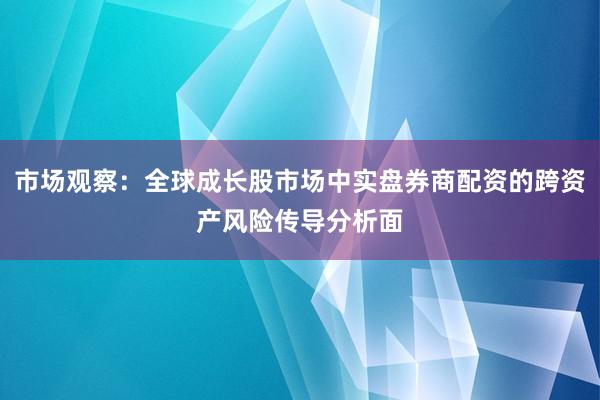 市场观察：全球成长股市场中实盘券商配资的跨资产风险传导分析面