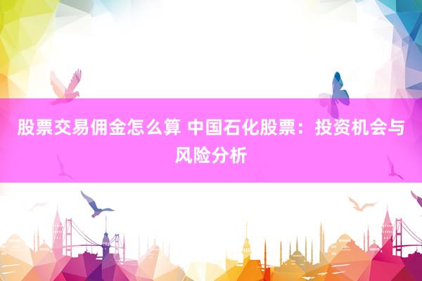 股票交易佣金怎么算 中国石化股票：投资机会与风险分析